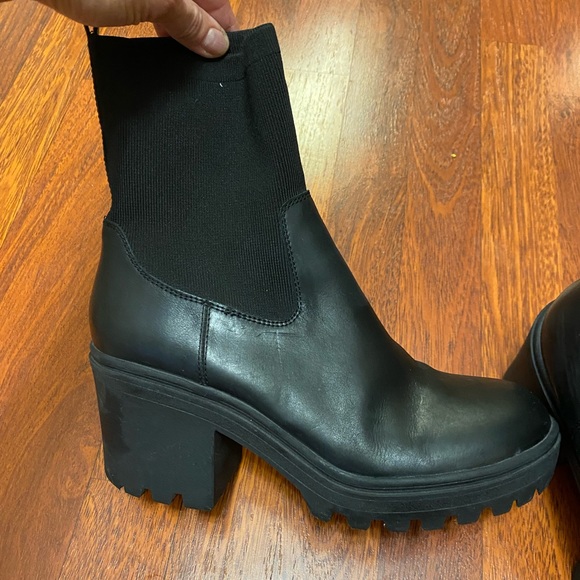 Design lab boots, leather black - Picture 7 of 11